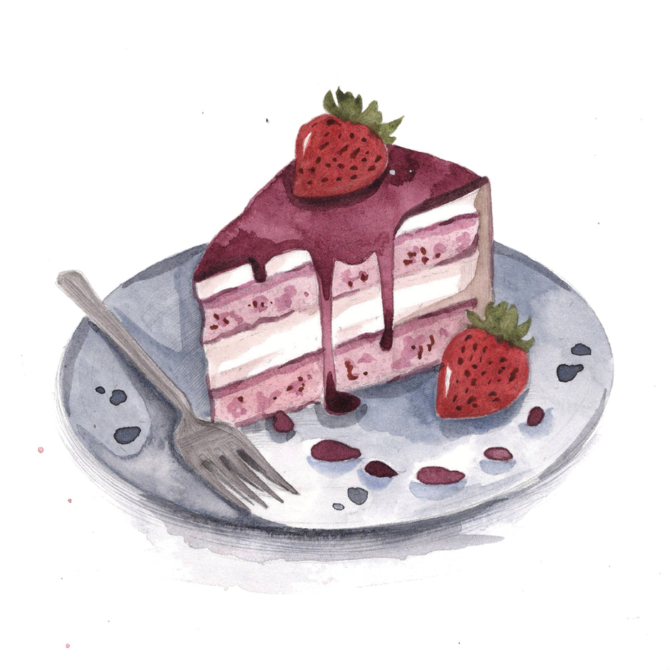 Sweet Treats Watercolor Workbook by Nya Wolfe