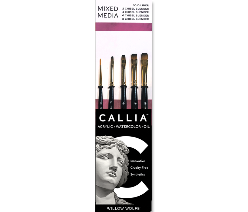 Callia® Blending Brush Set, Synthetic Sable: Set 500
