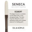 Seneca® Egbert Premium Synthetic Bristle Paint Brush by Willow Wolfe