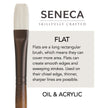Seneca Artist Series® Synthetic Bristle Paint Brush Set Featuring Abbot Thayer: Set 400