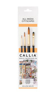Callia® Cityscapes,  Synthetic Sable: Set 1400