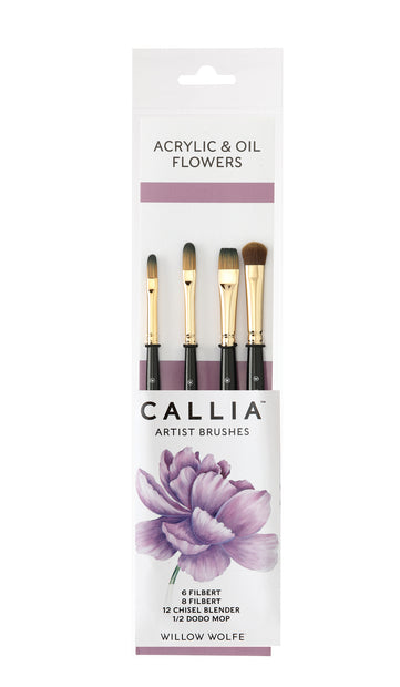 Callia® Acrylic & Oil Flowers,  Mixed Synthetics: Set 1500