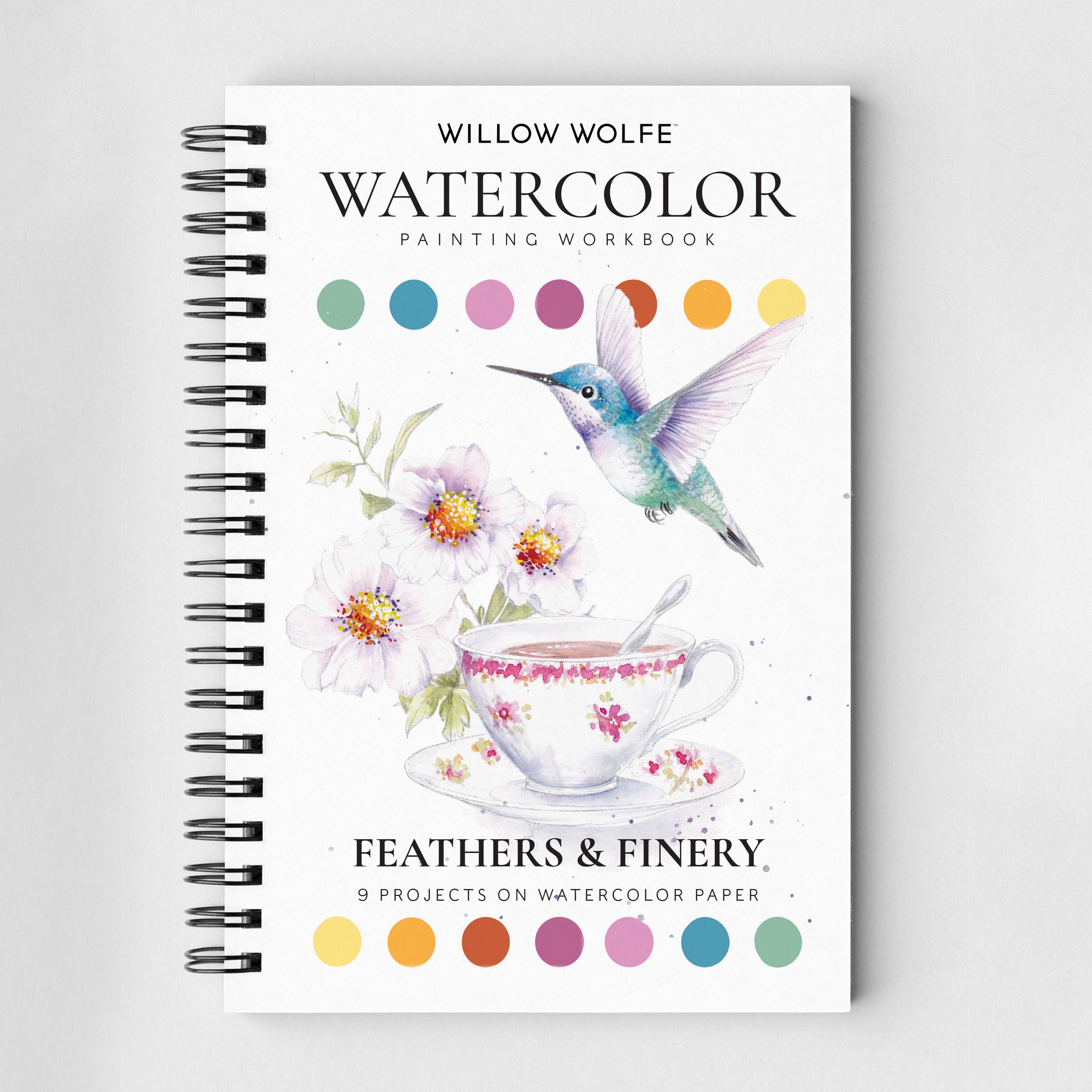 Feathers & Finery Watercolor Workbook