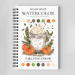 Fall Into Color Watercolor Workbook by Nya Wolfe