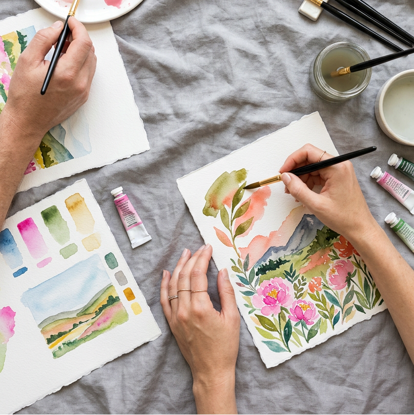 The Watercolor Studio Membership