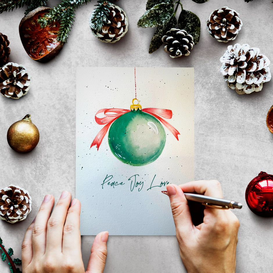 Peace, Joy & Love Ornament