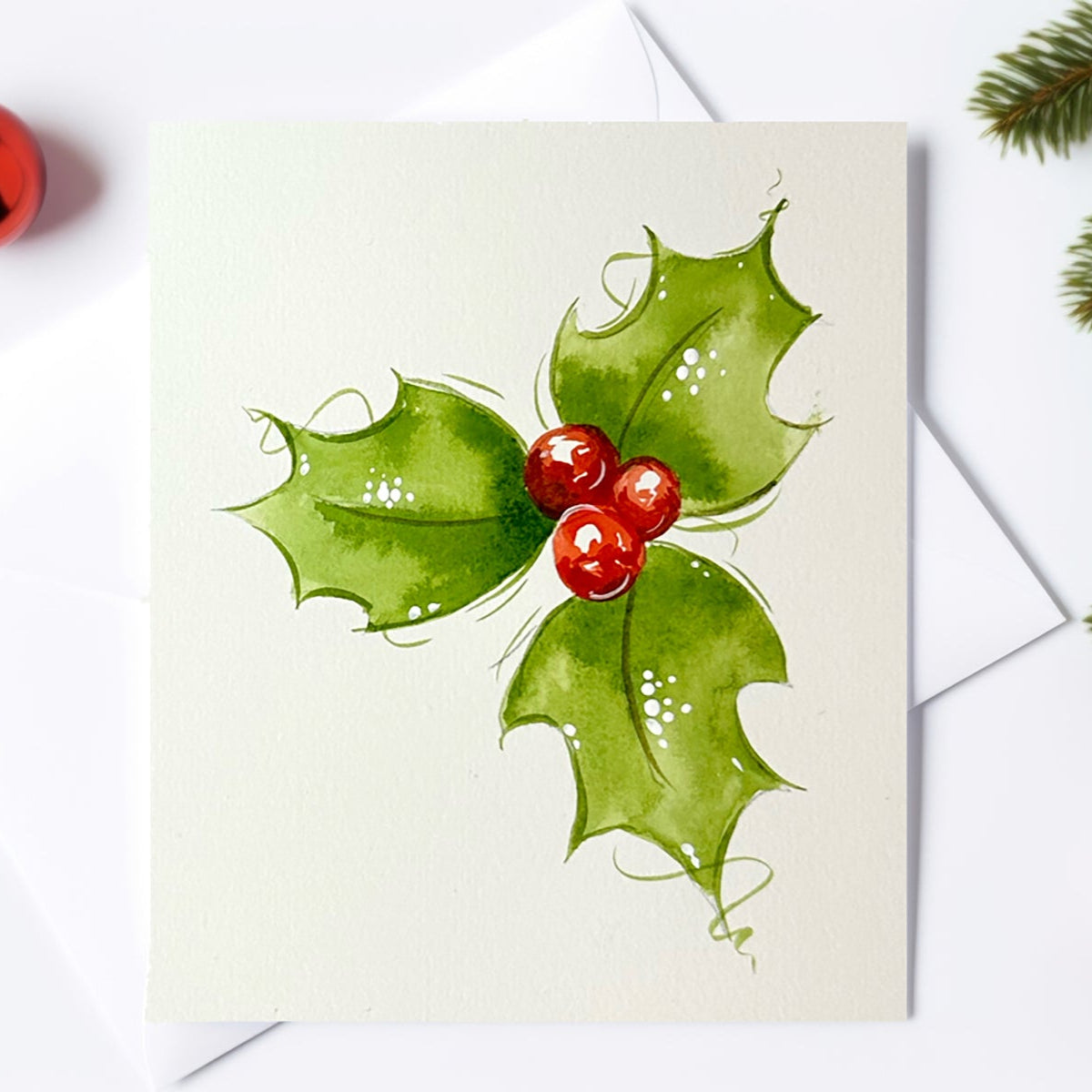 12 Festive Watercolor Cards