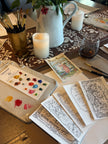 Painting Watercolor Postcards with Willow Wolfe