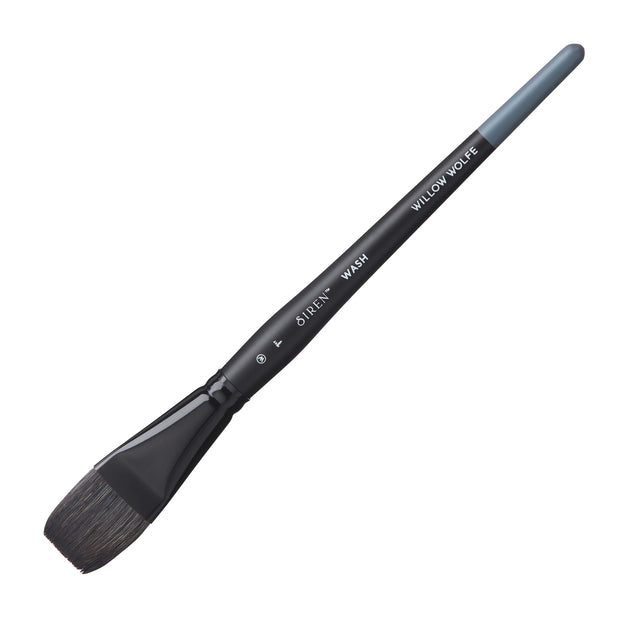 Siren® Flat Wash Synthetic Squirrel Watercolor Brush