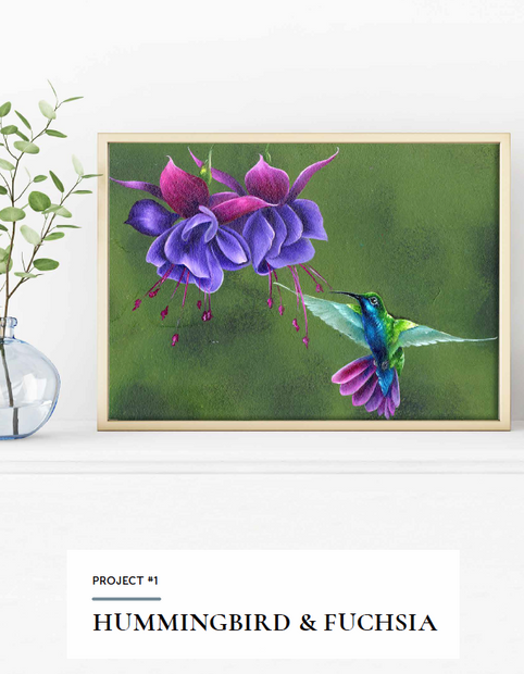 Learn to Paint Vibrant Hummingbirds Ebook