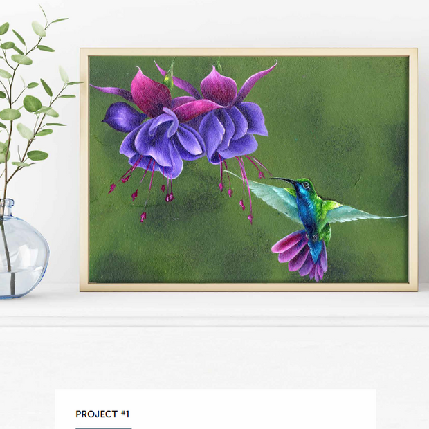 Learn to Paint Vibrant Hummingbirds Ebook