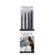 Siren® Synthetic Squirrel Watercolor Brush Set No. 1