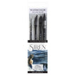 Siren® Synthetic Squirrel  Watercolor Brush Set No. 3
