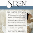 Siren® Synthetic Squirrel Watercolor Brush Set No. 4