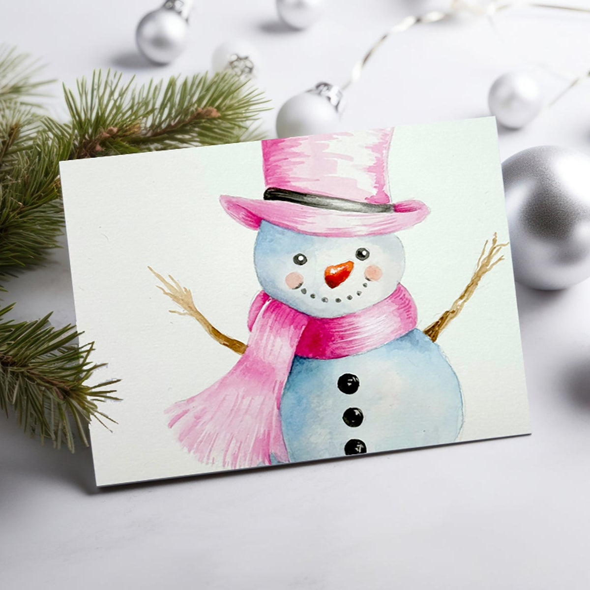 12 Festive Watercolor Cards