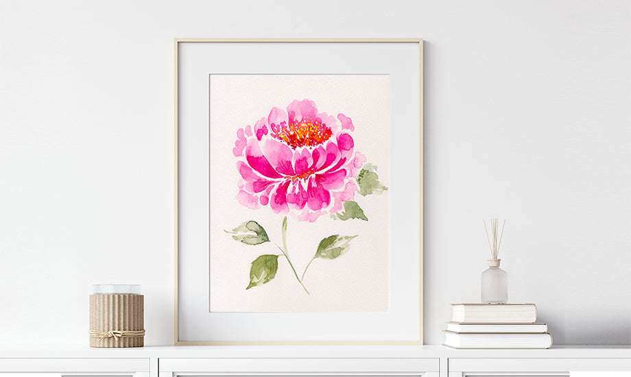 Watercolor Flowers for Beginners