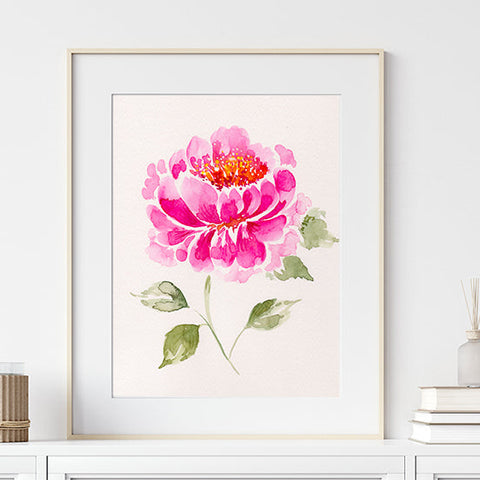 Watercolor Flowers for Beginners Course