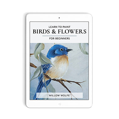 Quick & Easy Painting ™ Birds & Flowers for Beginners Ebook