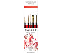 Callia® Watercolor Details Brush Set: Set No. 1000