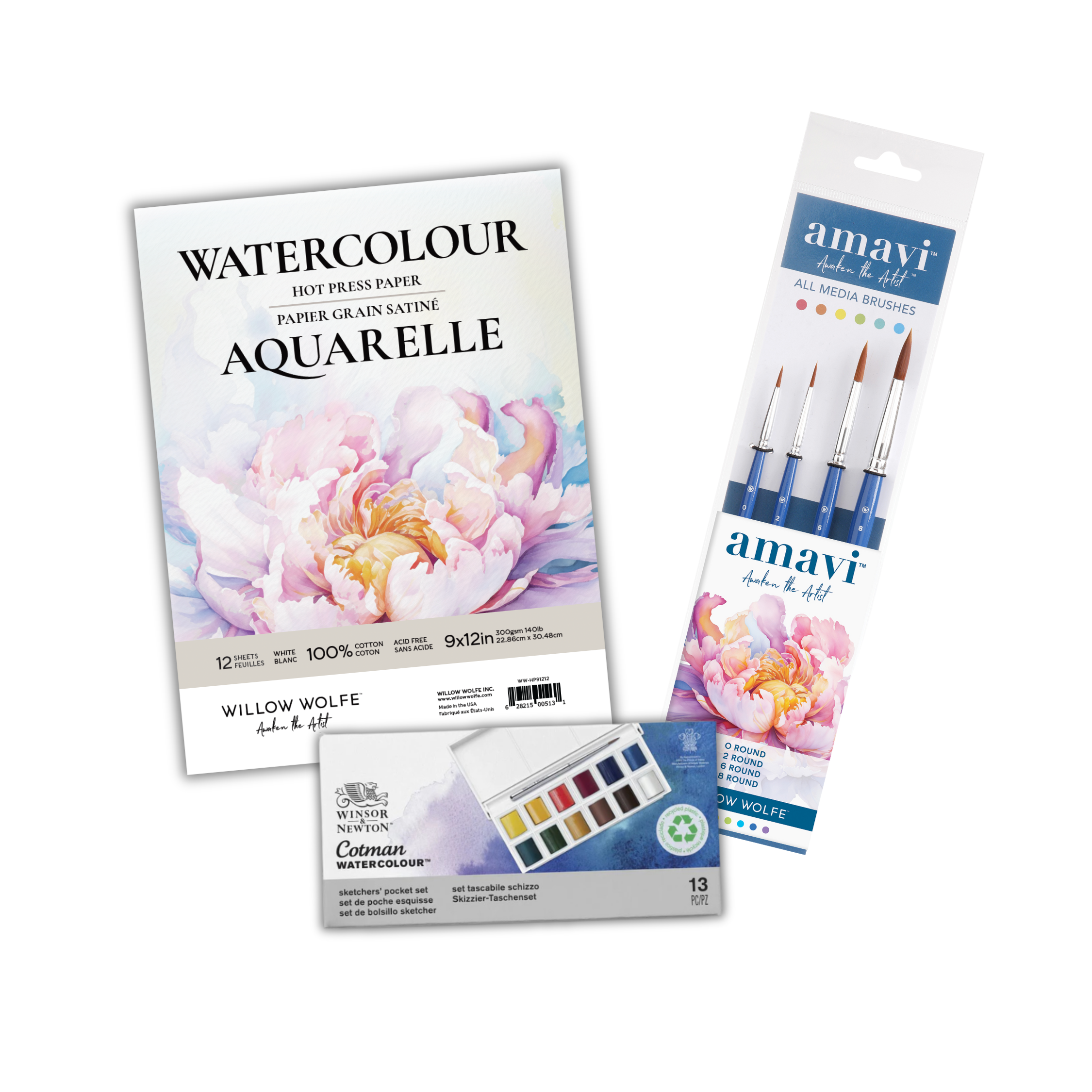 Watercolor Starter Bundle