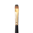 Callia® Chisel Blender, Synthetic Sable Artist Brushes: Willow Wolfe