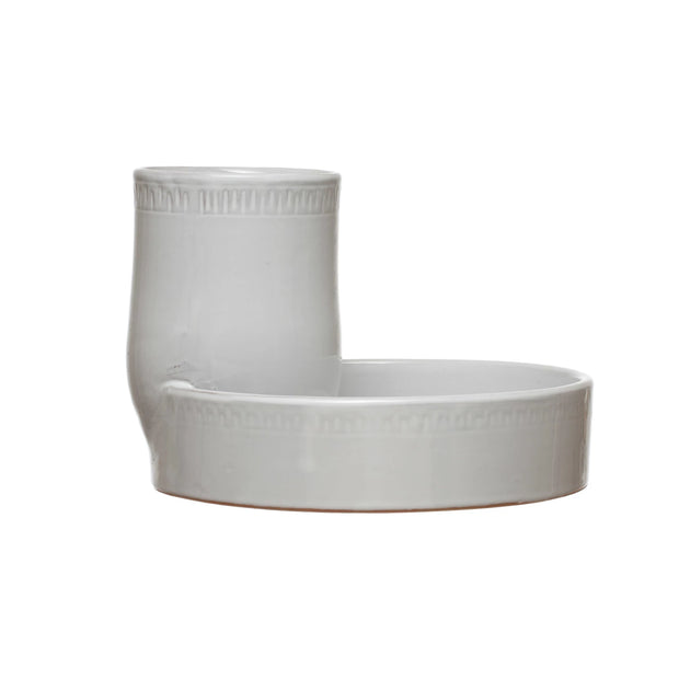 Reactive Glaze Brush Holding & Cleaning Station