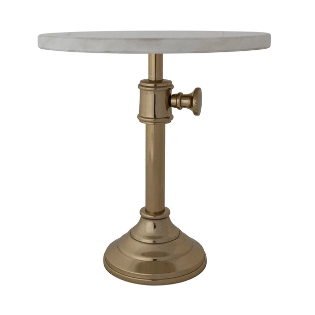 Adjustable Marble & Brass Display Stnd