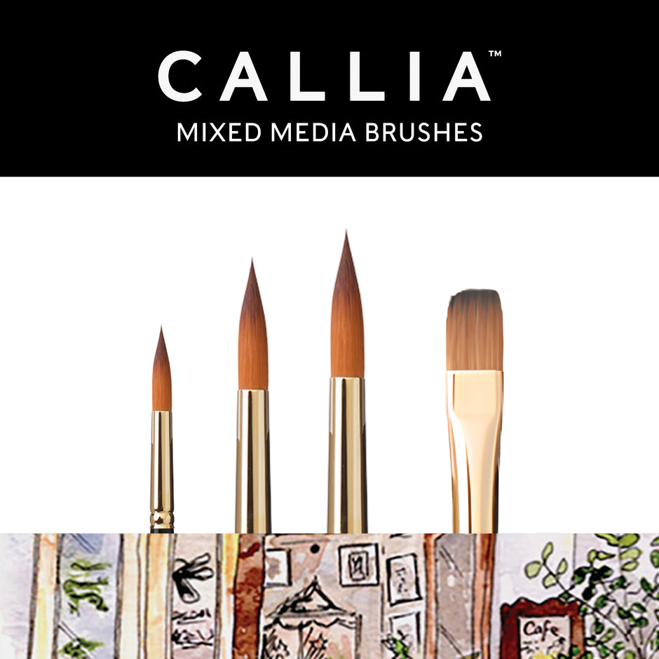 Callia® Cityscapes,  Synthetic Sable: Set 1400