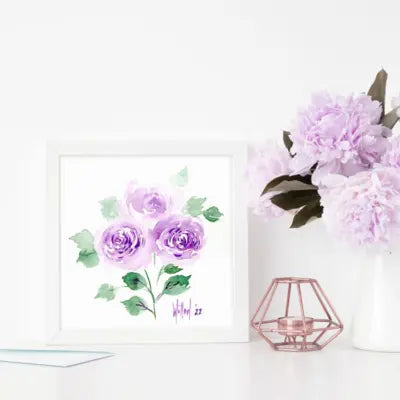 Watercolor Flowers for Beginners Course