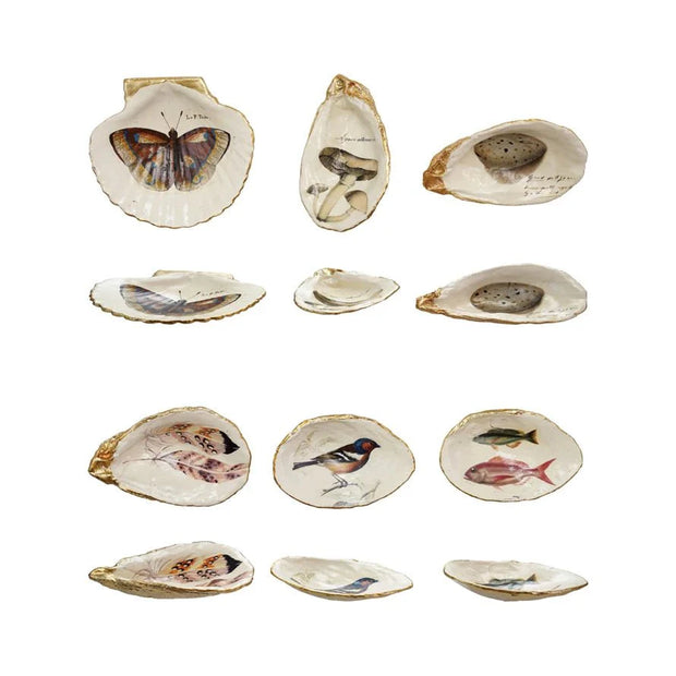 Naturalist Resin Oyster Shell Tray