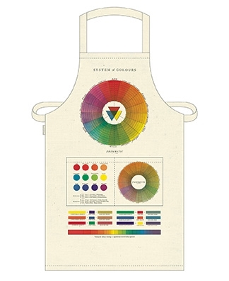 Color Wheel Artist Apron