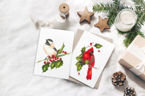 Learn to Paint Holiday Cards & Ornaments Bundle