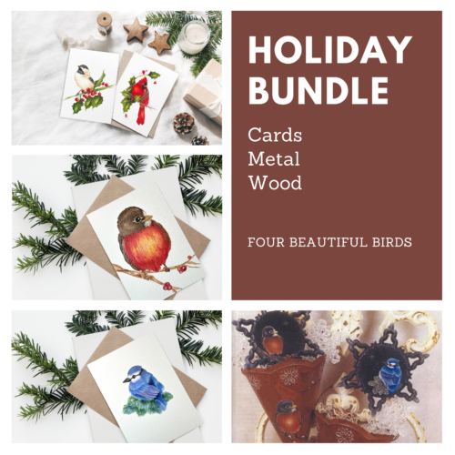 Learn to Paint Holiday Cards & Ornaments Bundle