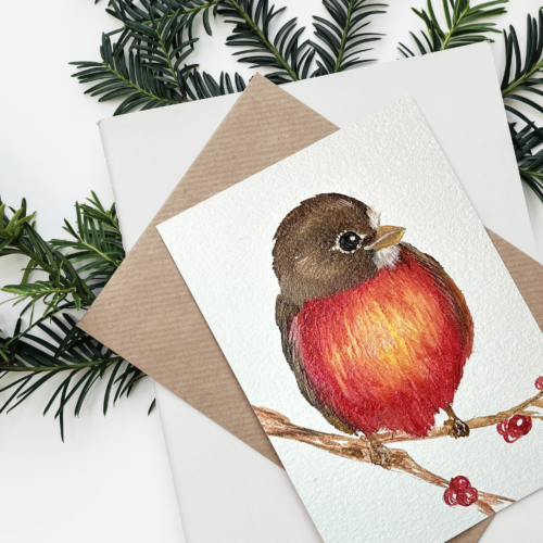 Painted Holiday Ornaments Class