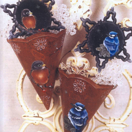 Painted Holiday Ornaments Class