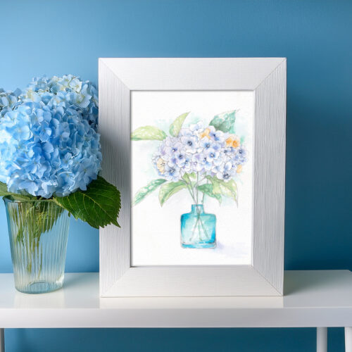 Blooms & Bouquets Watercolor Class - 6 Painting Projects